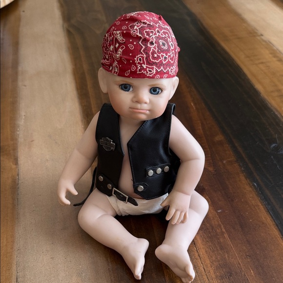 Harley-Davidson Other - Harley-Davidson Doll with Black Vest